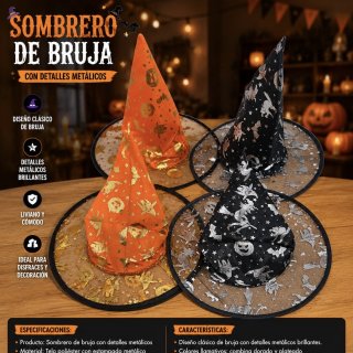 Sombrero de bruja halloween Sombrero de bruja halloween