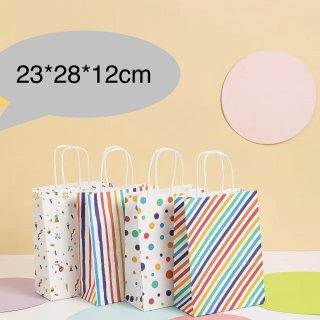 Pack 12u Bolsa de Regalo Color 23x28x12 CM Pack 12u Bolsa de Regalo Color 23x28x12 CM