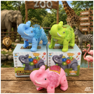 Elefante Camina Luz Y Sonido Elefante Camina Luz Y Sonido