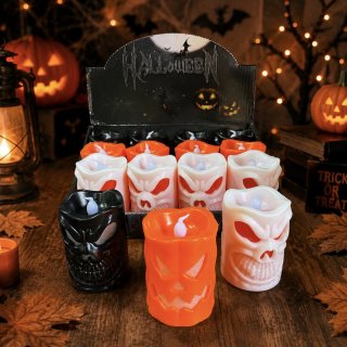 Vela calavera led Halloween Vela calavera led Halloween